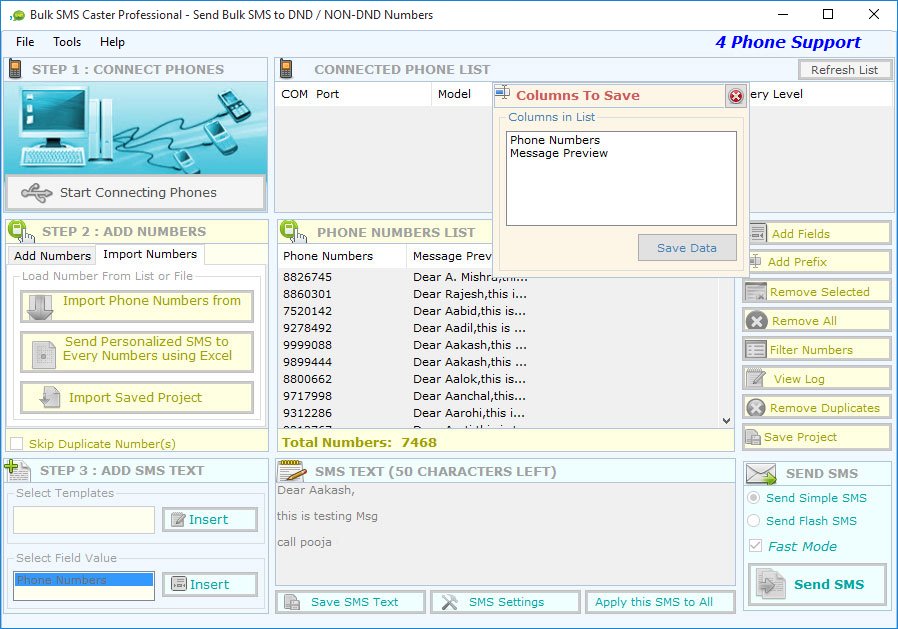 Bulk SMS Caster Professional Bulk SMS Caster Professional