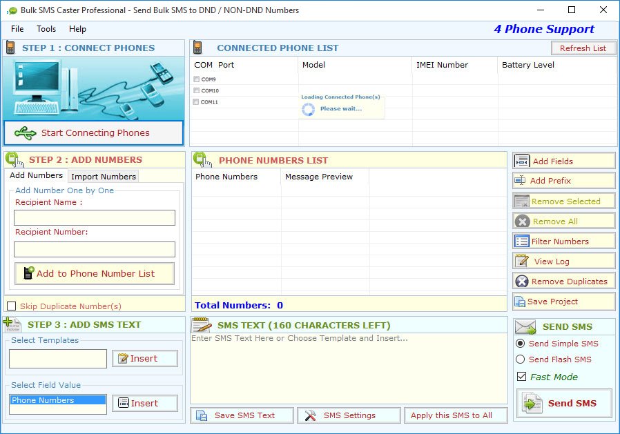 Bulk SMS Caster Professional Bulk SMS Caster Professional