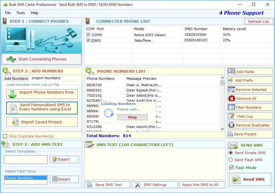 Bulk SMS Caster Professional Bulk SMS Caster Professional