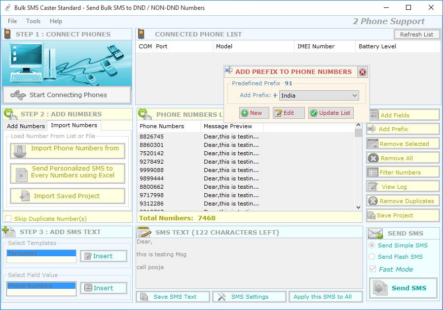 Bulk SMS Caster Professional Bulk SMS Caster Professional