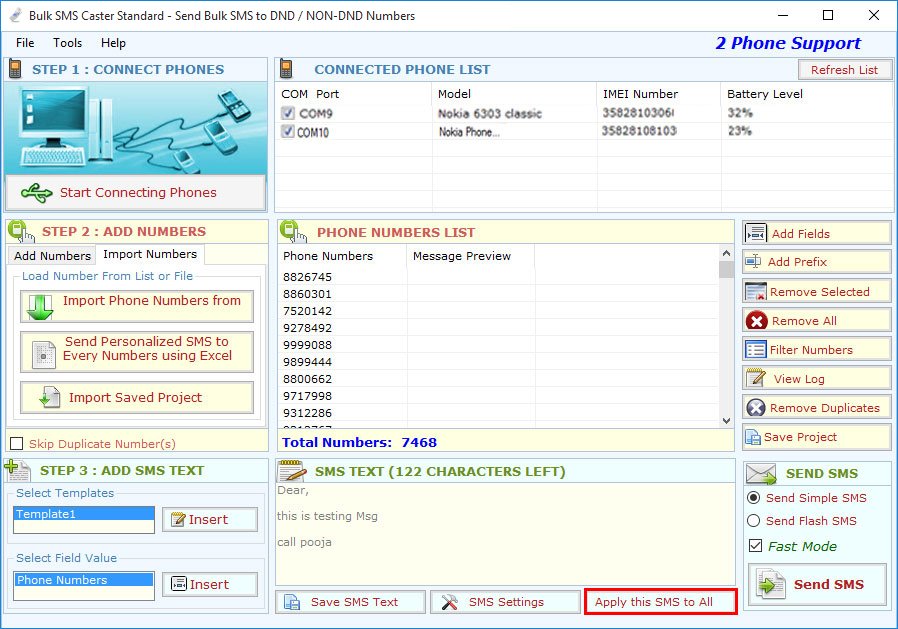 Bulk SMS Caster Professional Bulk SMS Caster Professional