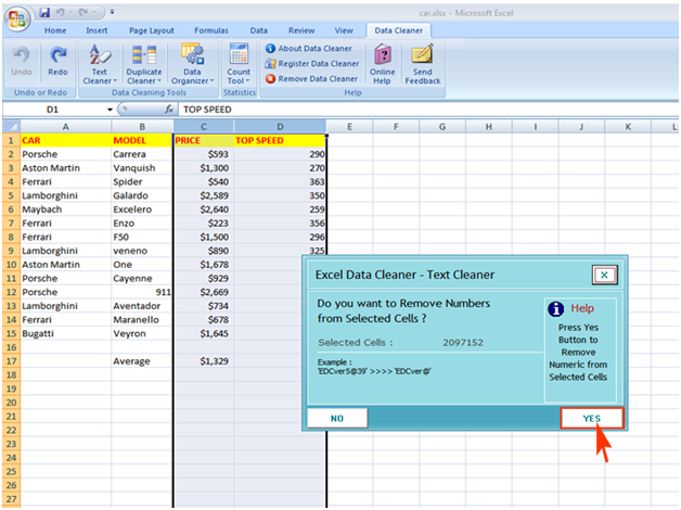 Excel Data Cleaner Excel Data Cleaner