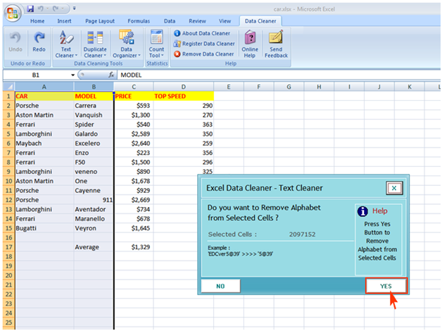 Excel Data Cleaner Excel Data Cleaner