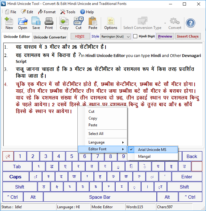 hindi unicode tool hindi unicode tool