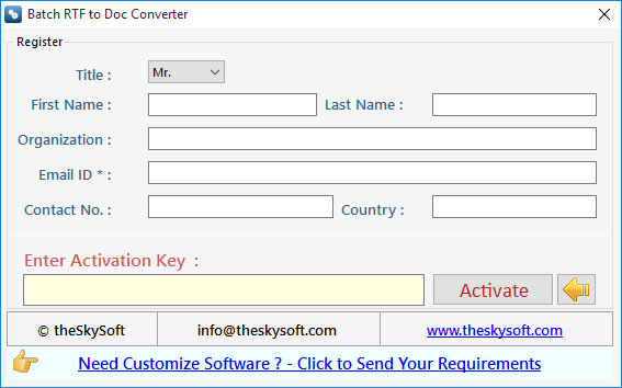 RTF to Doc Converter RTF to Doc Converter