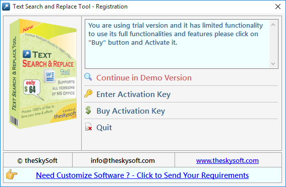 Text Search and Replace Tool Text Search and Replace Tool