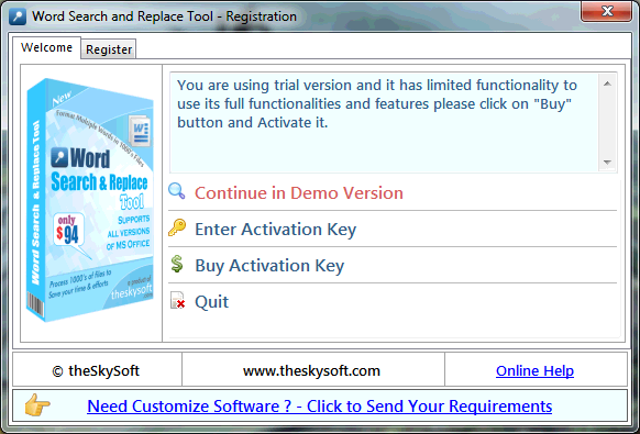 Word Search and Replace Tool Word Search and Replace Tool