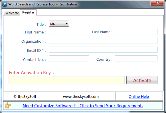 Word Search and Replace Tool Word Search and Replace Tool